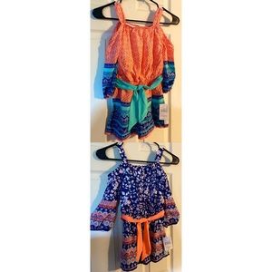 Girls Romper Size Small 7/8 (NWT)